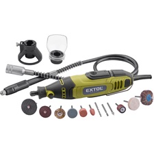 mini köszörű és fúrógép klt., 135W