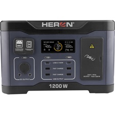 Heron, hordozható áramforrás (power station) , 1200W, 921 Wh