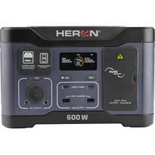 Heron, hordozható áramforrás (power station) , 600W, 512 Wh