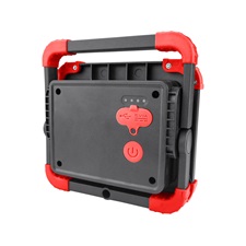 hordozható LED lámpa, 20 W, COB LED; 2000 Lm, újratölthető Li-ion akkus, 6600 mAh, IP54