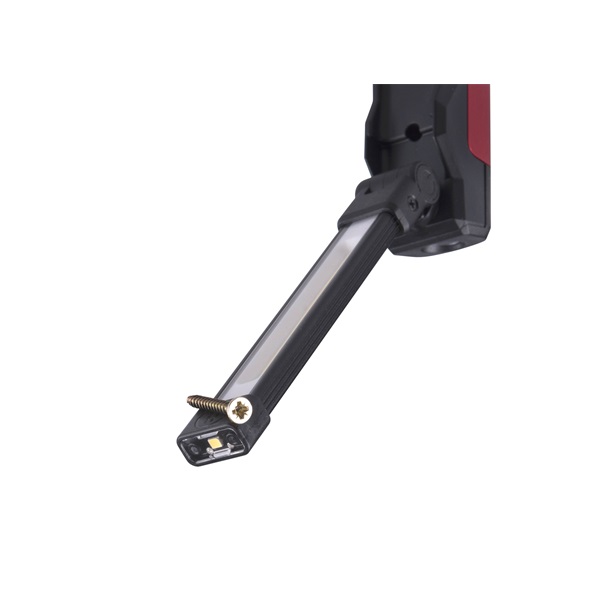 LED munkalámpa, USB tölthető; 400 Lm, Li-ion akku