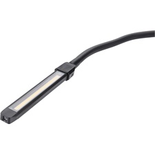 LED munkalámpa, USB tölthető; 500 Lm, cserélhető Li-ion akku, 2500 mAh, flexibilis szár