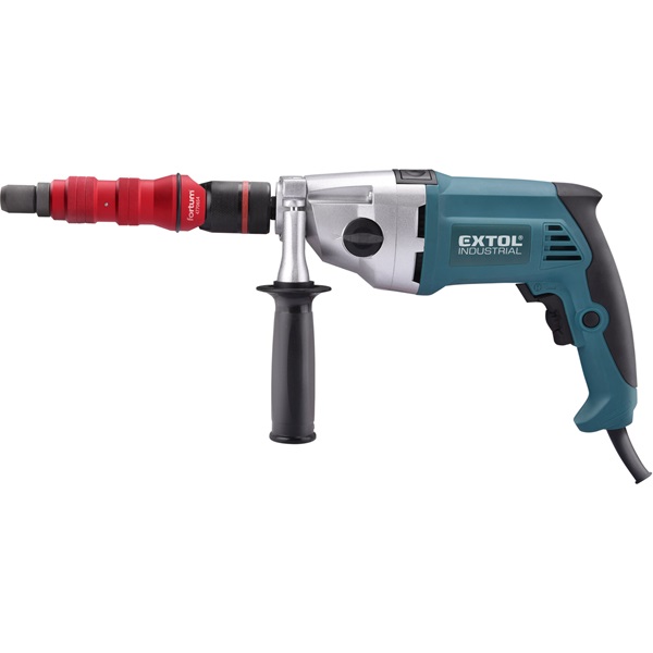 adapter  klt. fúrógéphez, POP-NUT szegecsanyákhoz, 6 db, M3-M4-M5-M6-M8; 1/4" hatszög befogás,  FORTUM