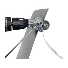 adapter klt. fúrógéphez, lemezvágó fej, 1/4" hatszög befogás