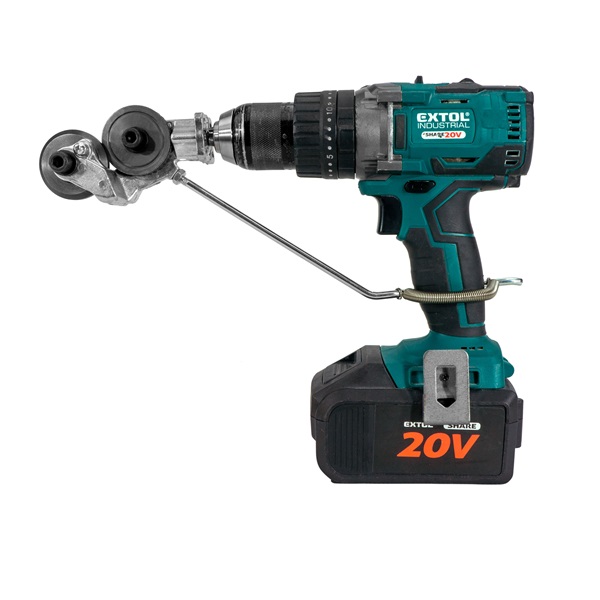 adapter klt. fúrógéphez, lemezvágó fej, 1/4" hatszög befogás