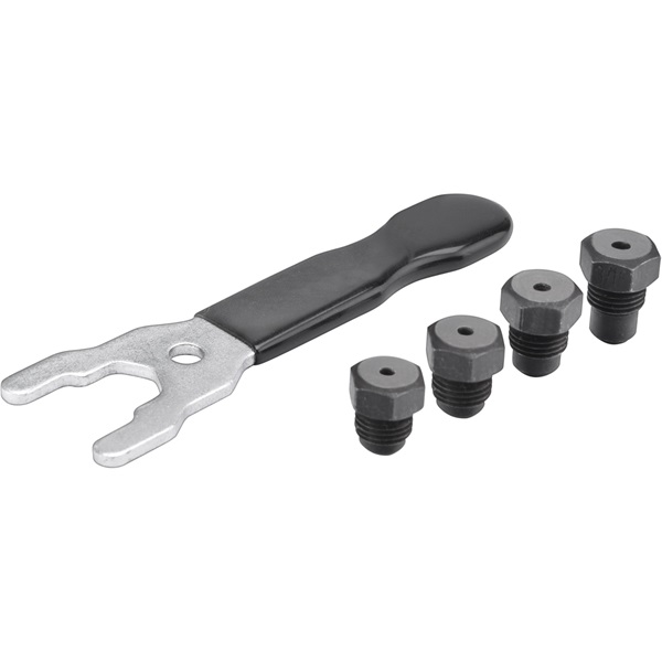 adapter klt. fúrógéphez, popszegecsekhez, 2,4-3,2-4,0-4,8 mm-es szegecsekhez; 1/4" hatszög befogás, FORTUM
