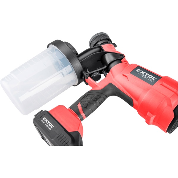 akkus festékszóró gép, Share20V, 20V, Li-ion, AKKU és TÖLTŐ NÉLKÜL 700 ml/perc