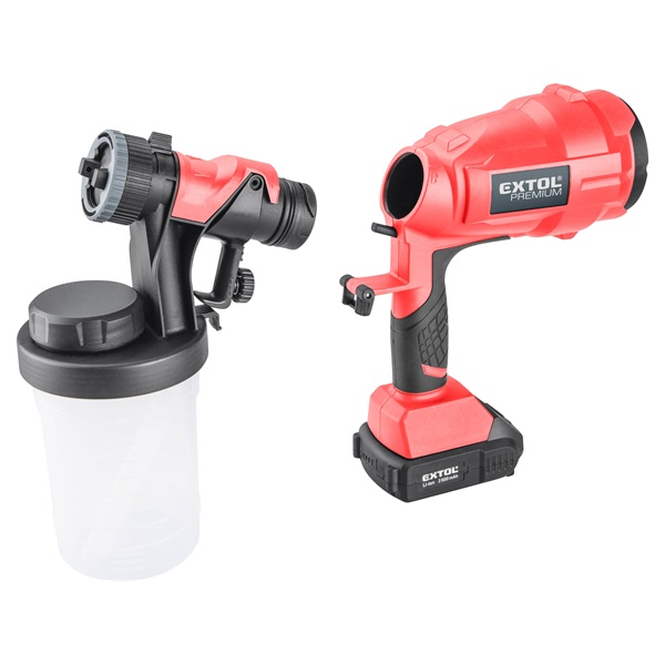 akkus festékszóró gép, Share20V, 20V, Li-ion, AKKU és TÖLTŐ NÉLKÜL 700 ml/perc