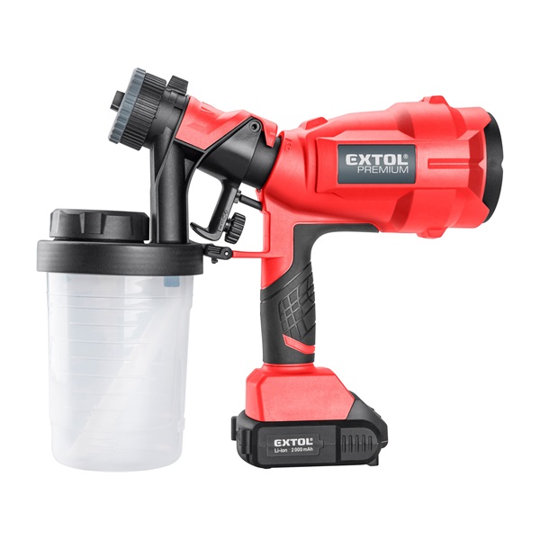 akkus festékszóró gép, Share20V, 20V, Li-ion, AKKU és TÖLTŐ NÉLKÜL 700 ml/perc