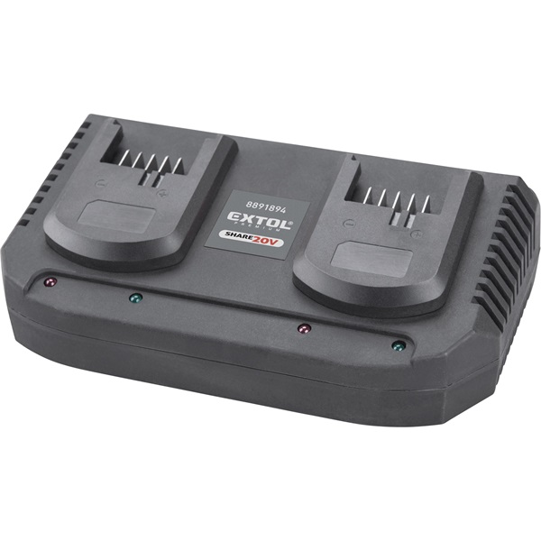 akkus fűnyíró gép, SHARE20V, 20V, 2×2000mAh, Li-ion, vágási kapacítás 43cm, állítható magasság, szénkefe mentes