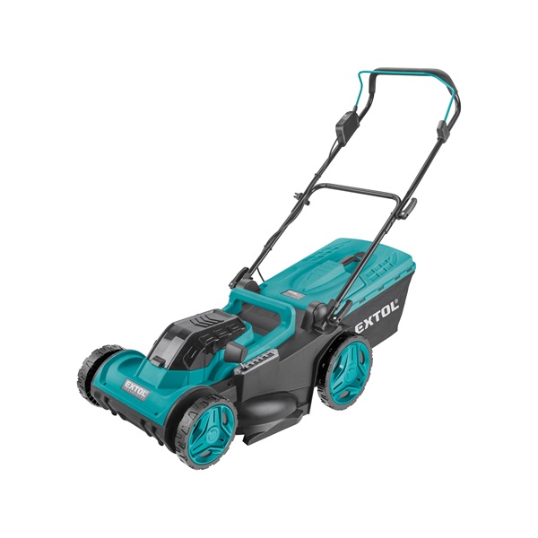 akkus fűnyíró gép, SHARE20V, 20V,  AKKU és TÖLTŐ NÉLKÜL! vágási kapacítás 43cm, állítható magasság, szénkefe mentes
