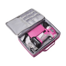 akkus fúrócsavarozó, 12V, Li-ion, Extol Lady, 1db 1300 mAh akku