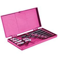 akkus fúrócsavarozó, 12V, Li-ion, Extol Lady, 1db 1300 mAh akku