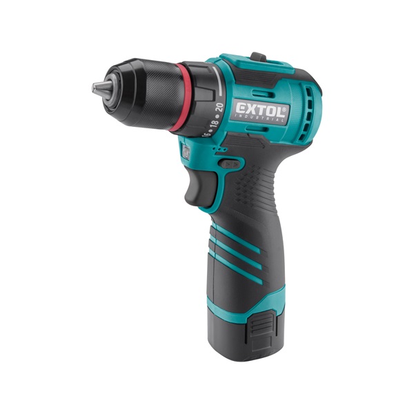 akkus fúrócsavarozó, 16 V, Li-ion, , kefementes, 2db akku, 1db töltő, 2000 mAh, 50/25 Nm