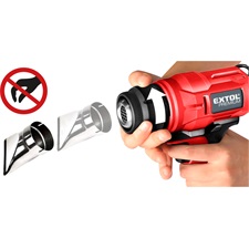 akkus hőlégfúvó gép, Share20V, 20V, Li-ion, AKKU és TÖLTŐ NÉLKÜL