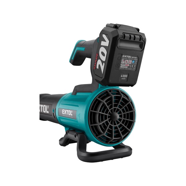 akkus lombfúvó Share20V, 20V, Li-ion, kefementes,  1db akku, 1db töltő, 4000 mAh