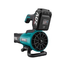 akkus lombfúvó Share20V, 20V, Li-ion, kefementes,  1db akku, 1db töltő, 4000 mAh