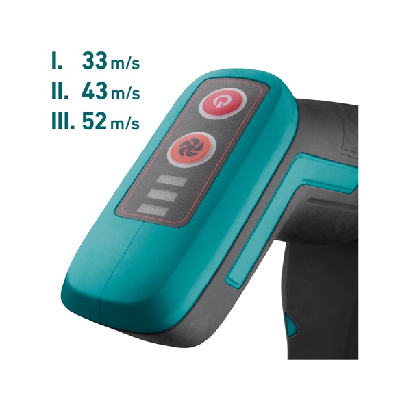 akkus lombfúvó Share20V, 20V, Li-ion, , kefementes, AKKU és TÖLTŐ NÉLKÜL!