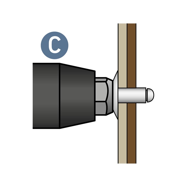 akkus popszegecshúzó gép, Share20V, 20V, Li-ion, 1db akku, 1db töltő, 2000 mAh