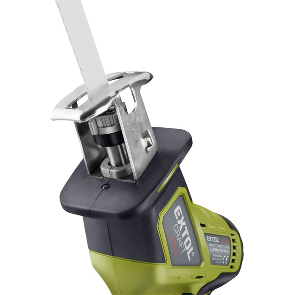 akkus szablyafűrész, Power Share, 20V, kefementes motor, kofferban; AKKU és TÖLTŐ NÉLKÜL, KIFUTÓ, HELYETTE 8891821
