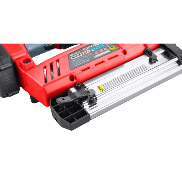 akkus szögbelövő (kapocs belövő) gép, Share20V, 20V, Li-ion, 1db akku, 1db töltő, 2000 mAh, 100 lövés/perc