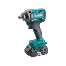 akkus ütvecsavarozó, Share20V, 1/2" szénkefe mentes, négyszög, Li-ion; 20V akku: 2Ah, töltő, 500 Nm