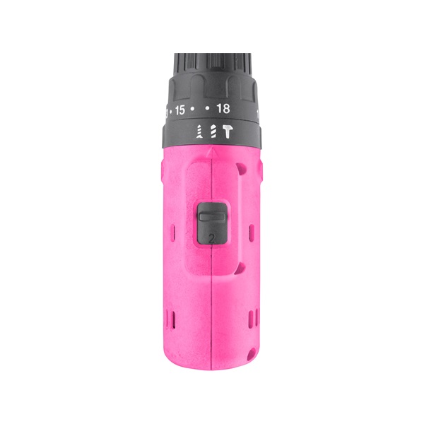 akkus ütvefúró, 12V, Li-ion, Extol Lady, 1db 2000 mAh akku+szerszámkészlet