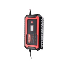 akkutöltő, autós, mikroprocesszoros, intelligens, 8 Amp, 4-160Ah, DC 12V/6V