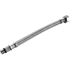 bekötőcső 81019 és 83019 kombinált zuhanyfejes csaptelephez 3/8", 10mm, 150mm