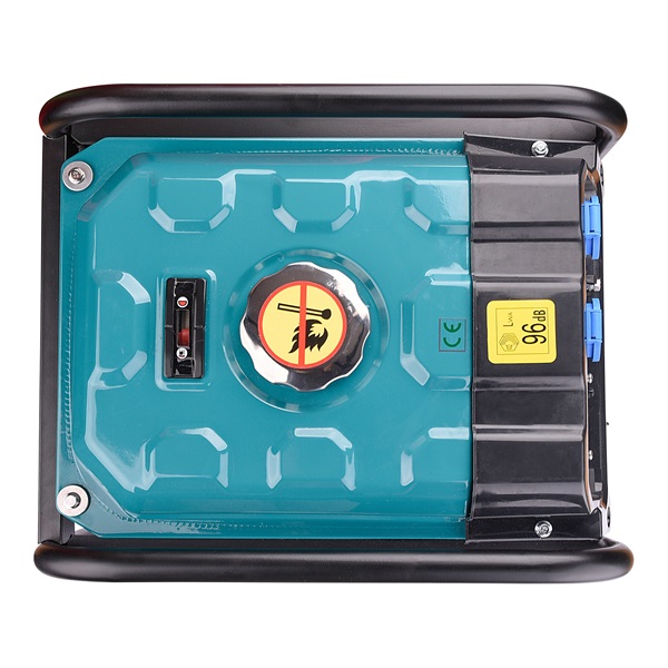 benzin-gázmotoros áramfejlesztő, 3,7 kVA, 230V, 1 fázisú, inverteres