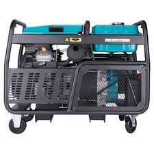 HERON benzinmotoros áramfejlesztő,  13/11 kVA, három- és egyfázisú, benzin üzemű, önindítós