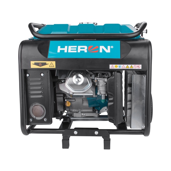 benzinmotoros áramfejlesztő, 9 kVA, 400V/230V, inverteres, elektromos indítású