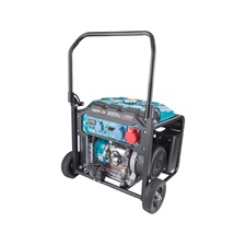 benzinmotoros áramfejlesztő, 9 kVA, 400V/230V, inverteres, elektromos indítású