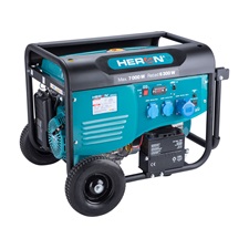 Heron, benzinmotoros áramfejlesztő, max 6800 VA, 230V, önindítós
