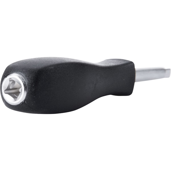 csavarhúzó markolat dugófejekhez, 1/4", 150 mm; racsnis karral hajtható FORTUM