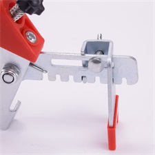 csempeszintező (lapszintező) fogó, állítható, ékes rendszerhez