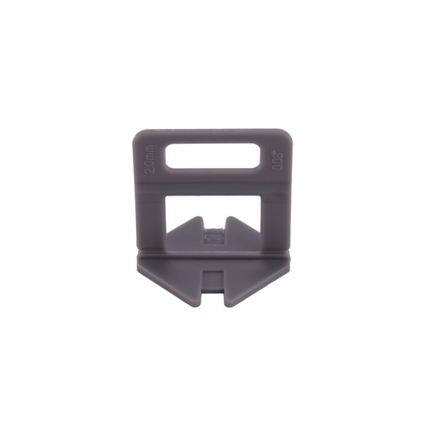 csempeszintező talp (lapszintező kapu), 2mm, 100db, szürke, egyszer használatos