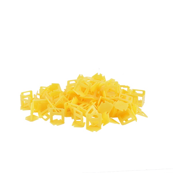 csempeszintező talp (lapszintező kapu), 3mm, 100db, sárga, egyszer használatos