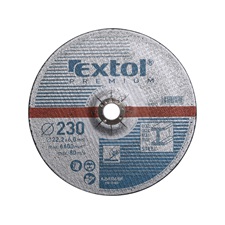 csiszoló korong acélhoz, kék; 125×6,0×22,2mm, max 12200 ford/perc