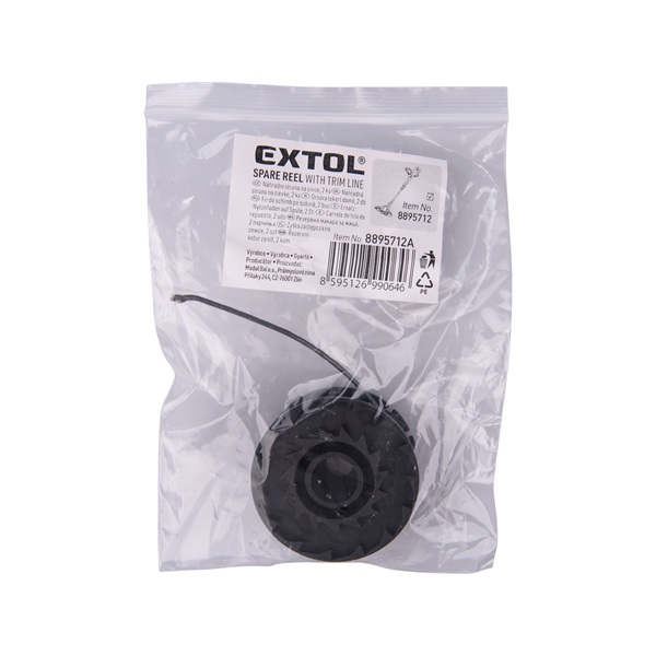 damil orsón, 2 db a 8895712 és 8895713 fűszegélynyíró  géphez, 1,6 mm