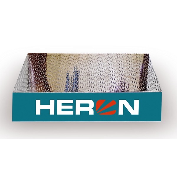 dobogó, HERON, tartórúd, banner és matrica nélkül