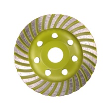 gyémántcsiszoló korong; 115mm×22,2mm, Turbo/lamellás jellegű