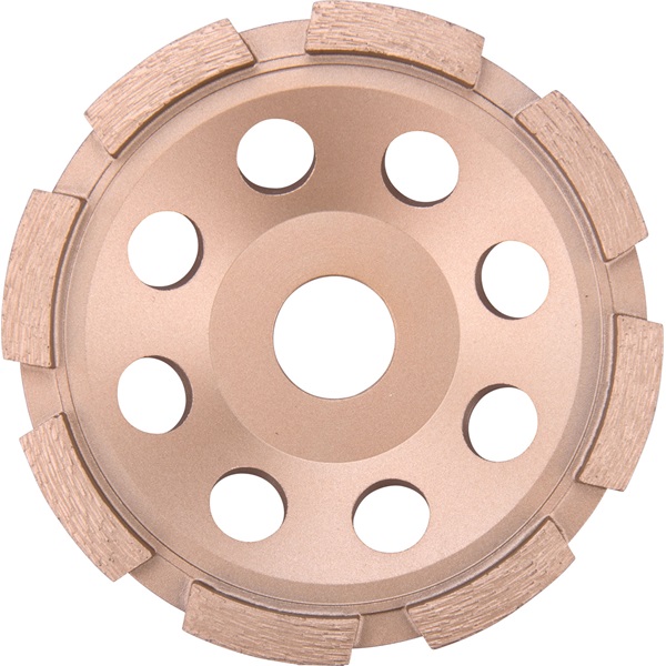 gyémántcsiszoló korong; 125mm×22,2mm, egysoros