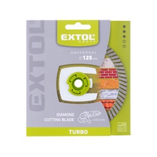 gyémántvágó TURBO; 125×2,0×22,2mm, max.12.200 ford/perc