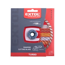 gyémántvágó TURBO gránit/kerámia; 125×22,2mm, max.12.250 ford/perc