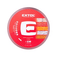 gyémántvágó TURBO gránit/kerámia; 230×22,2×2,6mm, max.6.600 ford/perc