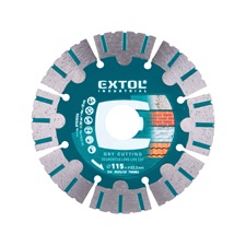 gyémántvágó hosszú élettartam, Long Life Cut; 115mm, száraz és vizes vágáshoz