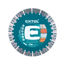gyémántvágó hosszú élettartam, Long Life Cut; 230mm, száraz és vizes vágáshoz