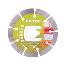 gyémántvágó szegmenses; 115×22,2×1,8mm, max.13.200 f/min