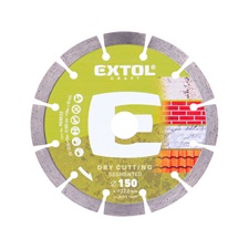 gyémántvágó szegmenses; 150×22,2×2,0mm  max.10.000 f/min